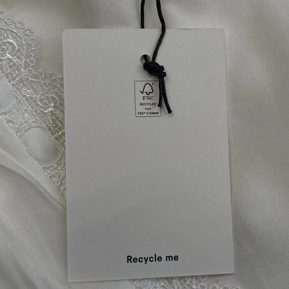 Reformation Women’s Ketra Slim Fit V-Neck Midi Dress Ivory - Picture 5 of 16